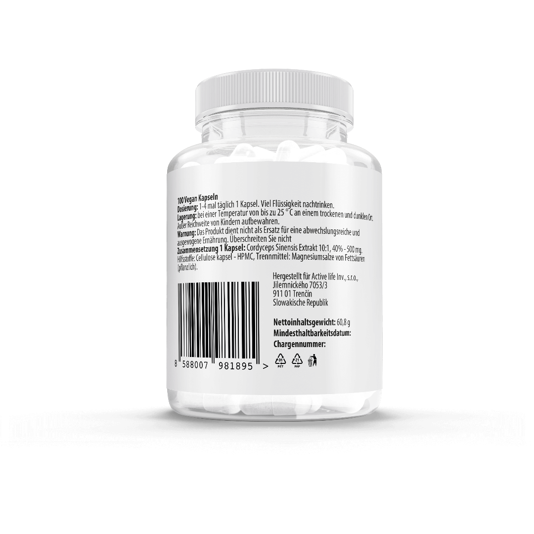 Viarax Cordyceps 500 mg